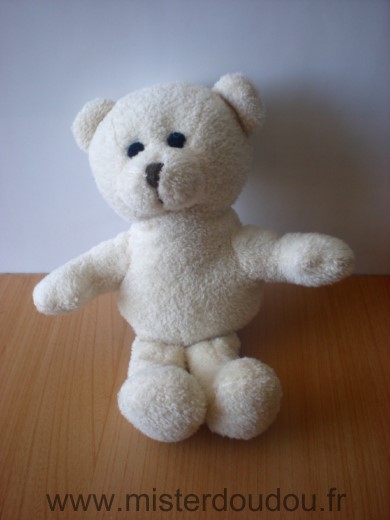 Doudou Ours Yves rocher Ecru 