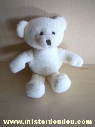 Doudou Ours Yves rocher Ecru 