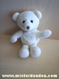 Doudou Ours Yves rocher Ecru 