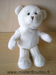 Doudou Ours Yves rocher Ecru 