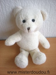 Doudou Ours Yves rocher Ecru 