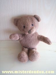 Doudou Ours Yves rocher Marron 