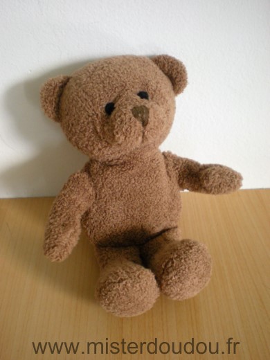 Doudou Ours Yves rocher Marron 