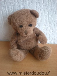 Doudou Ours Yves rocher Marron 