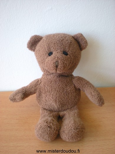 Doudou Ours Yves rocher Marron 