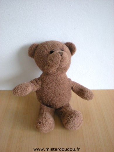 Doudou Ours Yves rocher Marron 