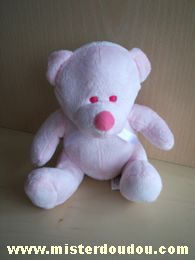 Doudou Ours Zara kids Rose 