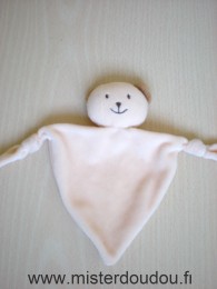 Doudou Ours - marque non connue - Beige 