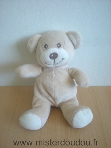 Doudou Ours 0 Beige 