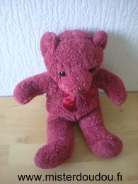 Doudou Ours - marque non connue - Bordeau 