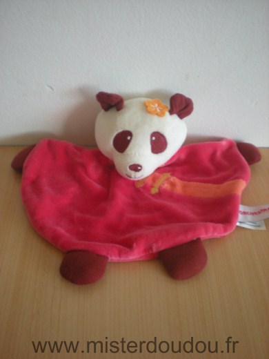 Doudou Panda Orchestra Rouge 