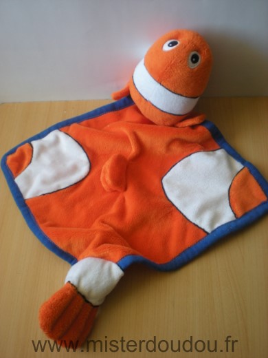 Doudou Poisson Impexit Poisson clown nemo 