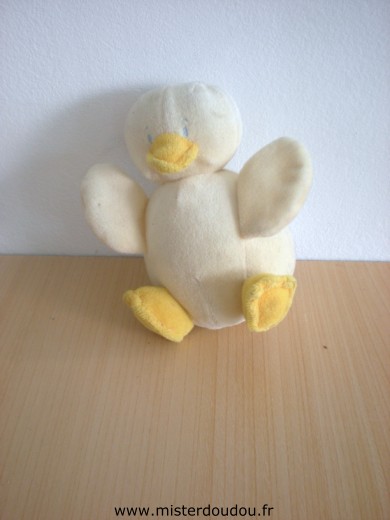 Doudou Poussin Sucre d orge Jaune 