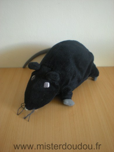 Doudou Rat Ikéa Noir 