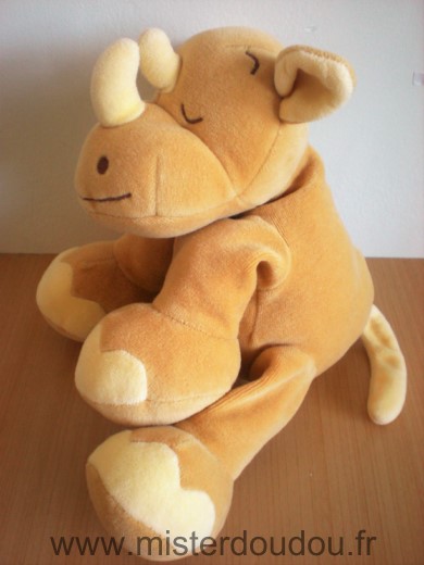 Doudou Rhinocéros Noukie s Beige 