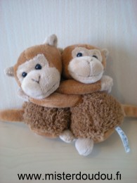 Doudou Singe Cmp Marron 