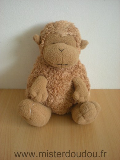 Doudou Singe Doudou et compagnie Marron 