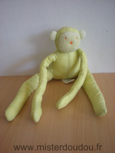 Doudou Singe Marese Vert 