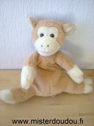 Doudou Singe Noukie s En peluche marron 