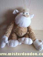 Doudou Singe Paws Beige 