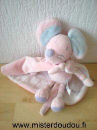 Doudou Souris Ajena Souris super doudou cape rose 