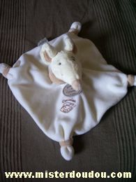 Doudou Souris Doudou et compagnie Ecru Souris doudou nature