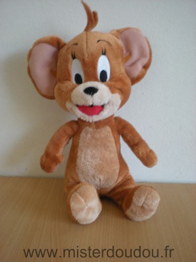 Doudou Souris Gipsy Jerry de tom et jerry marron - Mister Doudou