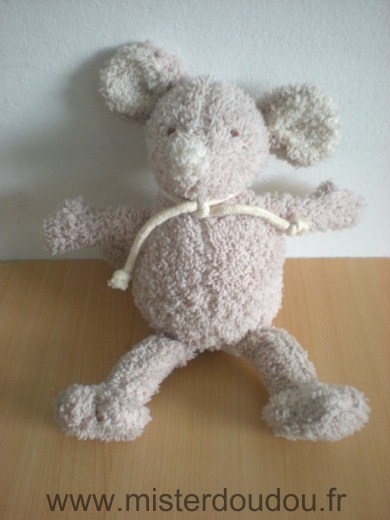 Doudou Souris Happy horse Beige 