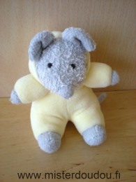 Doudou Souris Ikéa Gris jaune 