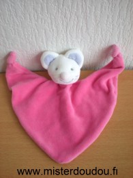 Doudou Souris Jollybaby Rose 