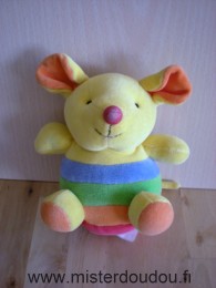 Doudou Souris Maxita Multicolore 