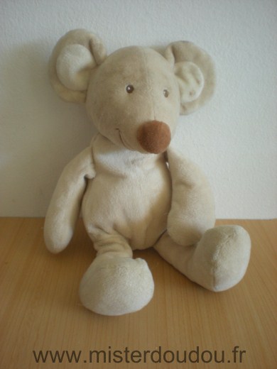 Doudou Souris Tex Beige 