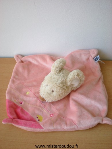 Doudou Souris Tex Rose 