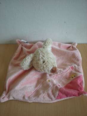 Doudou Souris Tex Rose 