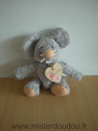 Doudou Souris Trudi Gris 