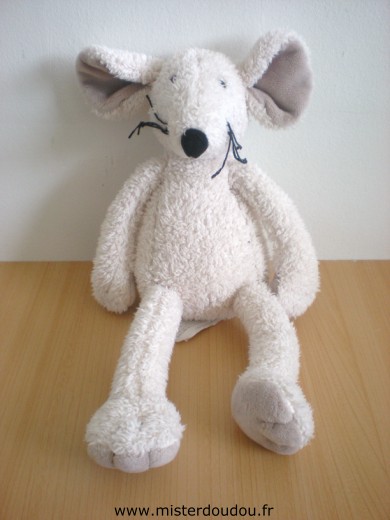 Doudou Souris Zara kids Ecru 