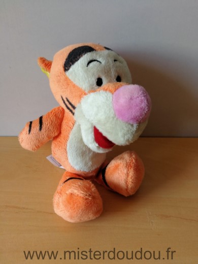 Doudou Tigre Disney Tigrou orange nicotoy 