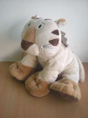 Doudou Tigre Lgri Beige marron 