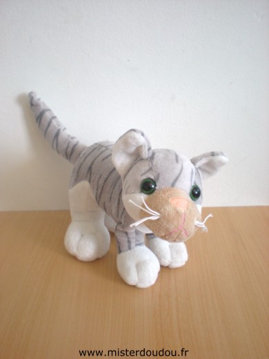 Doudou Tigre M6 Gris 