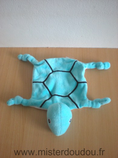 Doudou Tortue Bioderma Bleu blanc 