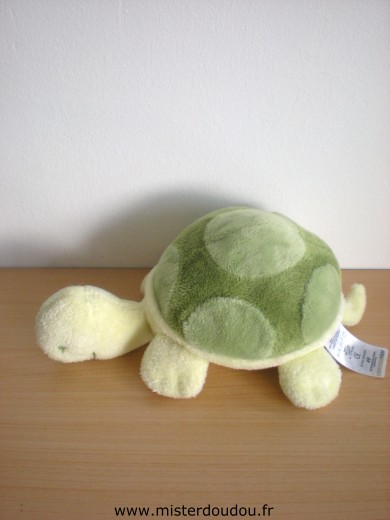 Doudou Tortue H et m Vert 