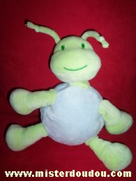 Doudou Tortue Marese Bleu et vert 