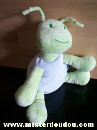 Doudou Tortue Marese Bleu vert 