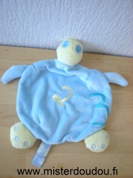 Doudou Tortue Orchestra Bleu vert 1 2 3 