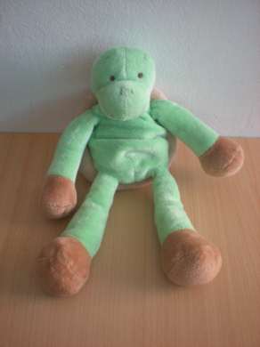 Doudou Tortue - marque non connue - Vert marron 