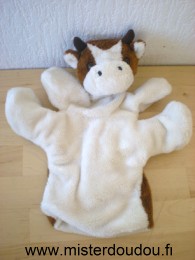 Doudou Vache 0 Beige marron 