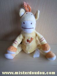 Doudou Vache Bébérêve Jaune Sans étiquette, bébérêve?