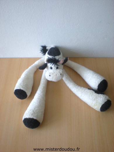 Doudou Vache Cmp Blanc noir 