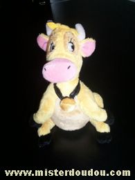 Doudou Vache Disney Jaune Fait 