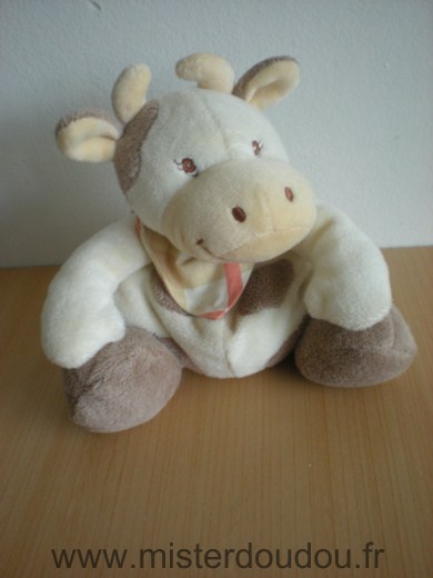 doudou vache daisy blanche tachetée JOLLYBABY